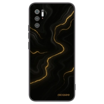 Picasee Xiaomi Poco M3 Pro 5G Hülle - Schwarzes Silikon - Thunder