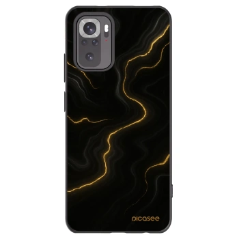 Picasee Xiaomi Redmi Note 11S 4G Hülle - Schwarzes Silikon - Thunder