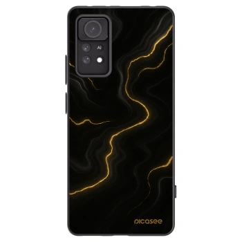 Picasee Xiaomi Redmi Note 11 Pro 5G Hülle - Schwarzes Silikon - Thunder