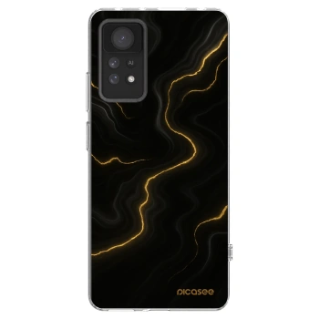 Picasee Xiaomi Redmi Note 11 Pro 5G Hülle - Transparentes Silikon - Thunder