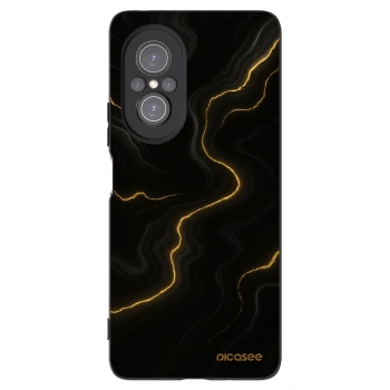 Picasee Huawei Nova 9 SE Hülle - Schwarzes Silikon - Thunder