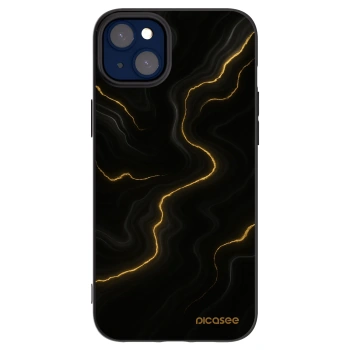 Picasee Apple iPhone 14 Plus Hülle - Schwarzes Silikon - Thunder