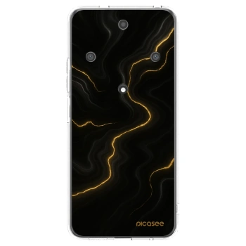 Picasee Honor Magic5 Lite 5G Hülle - Transparentes Silikon - Thunder