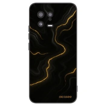 Picasee Xiaomi 13 Hülle - Schwarzes Silikon - Thunder
