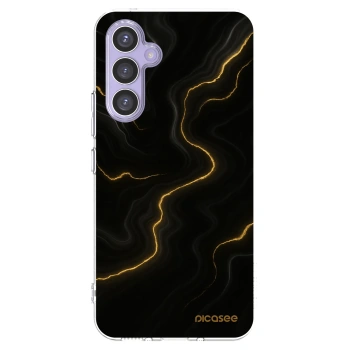 Picasee Samsung Galaxy A54 5G A546B Hülle - Transparentes Silikon - Thunder