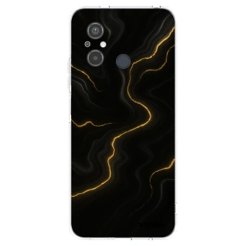 Picasee Xiaomi Redmi 12C Hülle - Transparentes Silikon - Thunder