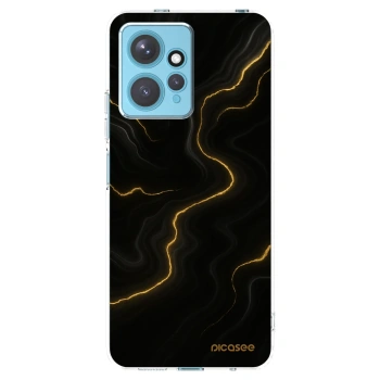 Picasee Xiaomi Redmi Note 12 4G Hülle - Transparentes Silikon - Thunder