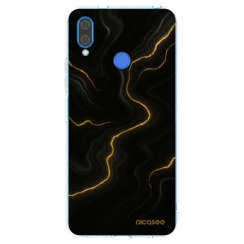 Picasee Huawei Nova 3 Hülle - Transparentes Silikon - Thunder