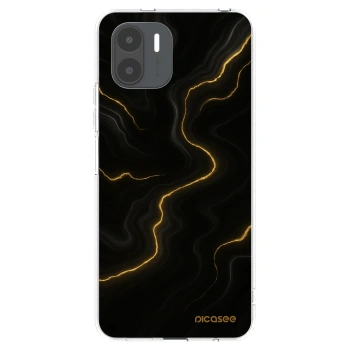 Picasee Xiaomi Redmi A2 Hülle - Transparentes Silikon - Thunder