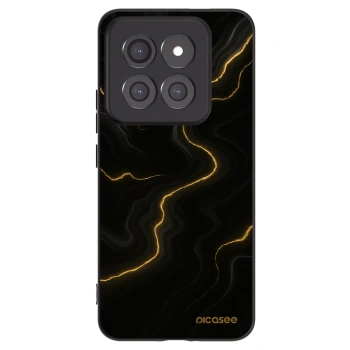 Picasee Xiaomi 14 Pro Hülle - Schwarzes Silikon - Thunder