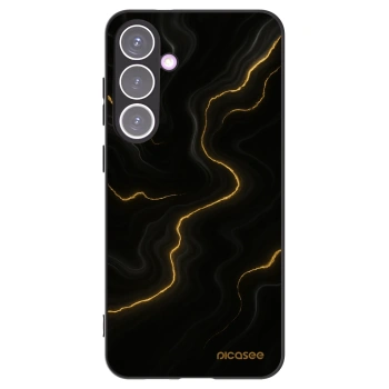 Picasee Samsung Galaxy S24+ S926B 5G Hülle - Schwarzes Silikon - Thunder