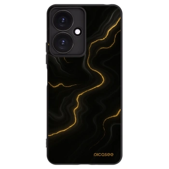 Picasee Xiaomi Redmi 13C 5G Hülle - Schwarzes Silikon - Thunder