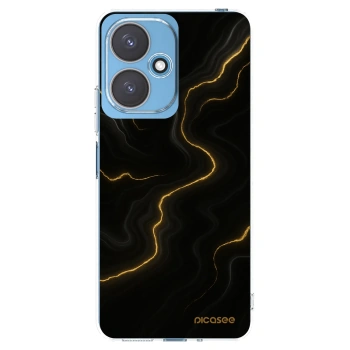 Picasee Xiaomi Redmi 13C 5G Hülle - Transparentes Silikon - Thunder