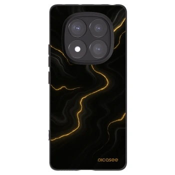 Picasee Xiaomi Redmi Note 14 Pro+ 5G Hülle - Schwarzes Silikon - Thunder