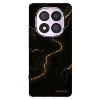 Picasee Xiaomi Redmi Note 14 Pro 5G Hülle - Transparentes Silikon - Thunder