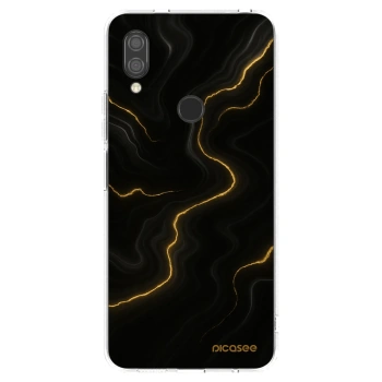 Picasee Xiaomi Redmi 7 Hülle - Transparentes Silikon - Thunder