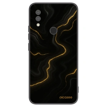 Picasee Xiaomi Redmi 7 Hülle - Schwarzes Silikon - Thunder