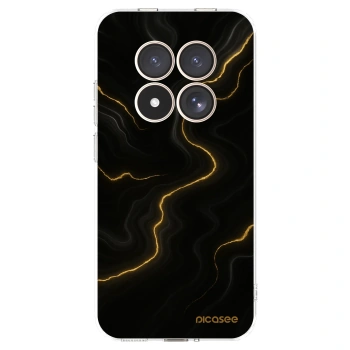 Picasee Xiaomi Redmi Note 15 Pro 4G Hülle - Transparentes Silikon - Thunder