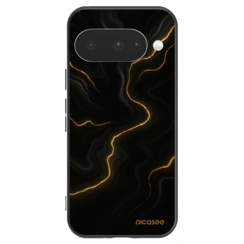 Picasee Google Pixel 10 Hülle - Schwarzes Silikon - Thunder
