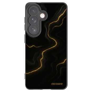 Picasee Samsung Galaxy S26 Hülle - Schwarzes Silikon - Thunder