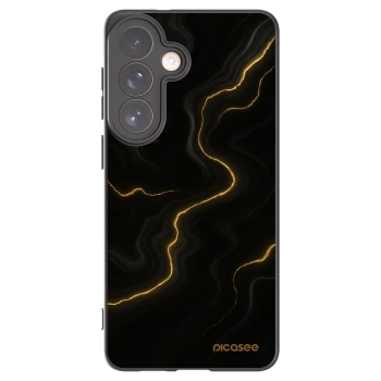 Picasee Samsung Galaxy S26+ Hülle - Schwarzes Silikon - Thunder