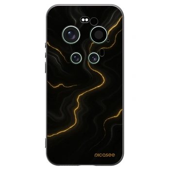 Picasee Xiaomi 17 Ultra Hülle - Schwarzes Silikon - Thunder