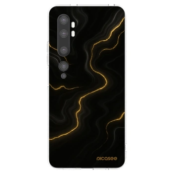 Picasee Xiaomi Mi Note 10 (Pro) Hülle - Transparentes Silikon - Thunder