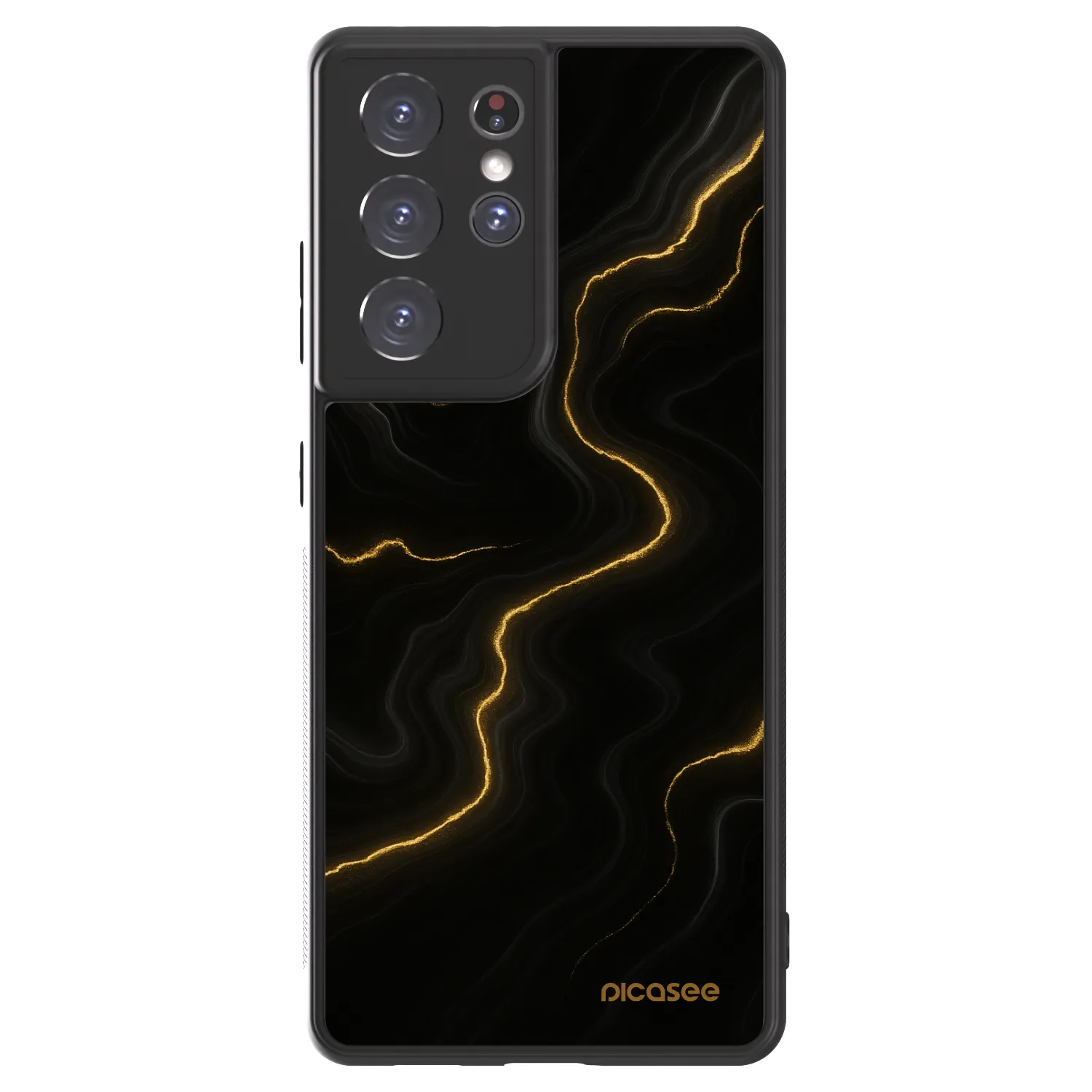 Picasee ULTIMATE CASE für Samsung Galaxy S21 Ultra 5G G998B - Thunder