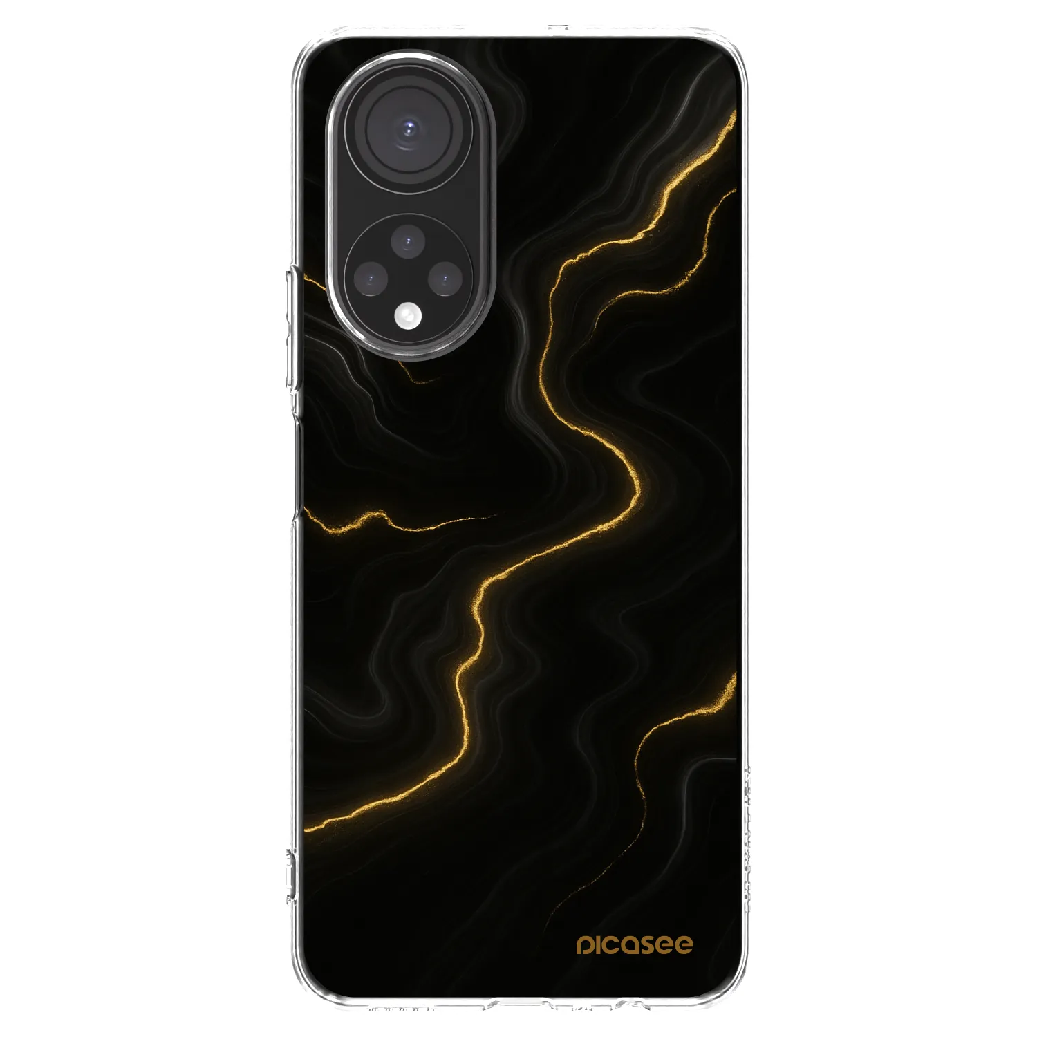 Picasee Honor X7 Hülle - Transparentes Silikon - Thunder