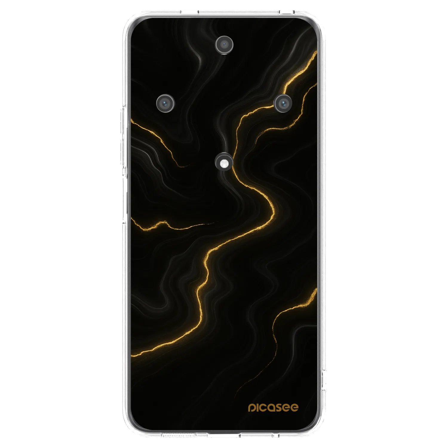 Picasee Honor Magic5 Lite 5G Hülle - Transparentes Silikon - Thunder