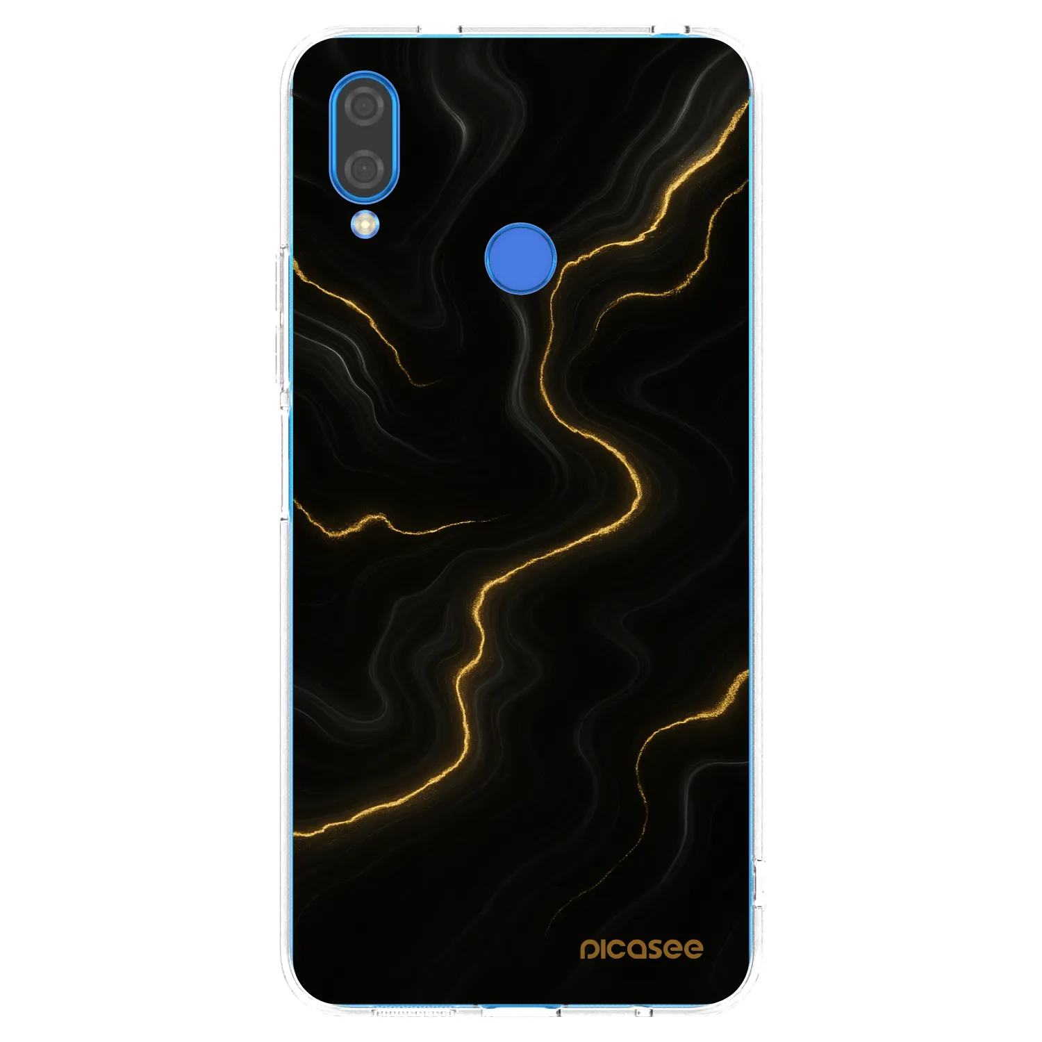 Picasee Huawei Nova 3 Hülle - Transparentes Silikon - Thunder