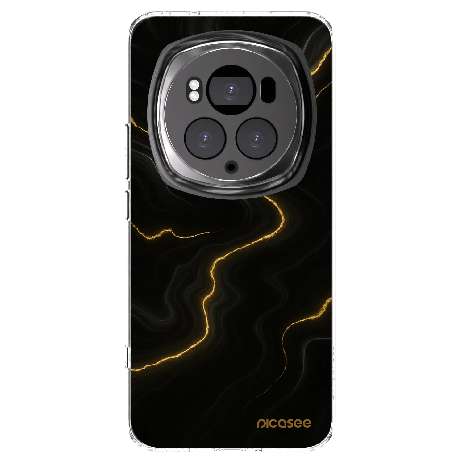 Picasee Honor Magic6 Pro Hülle - Transparentes Silikon - Thunder