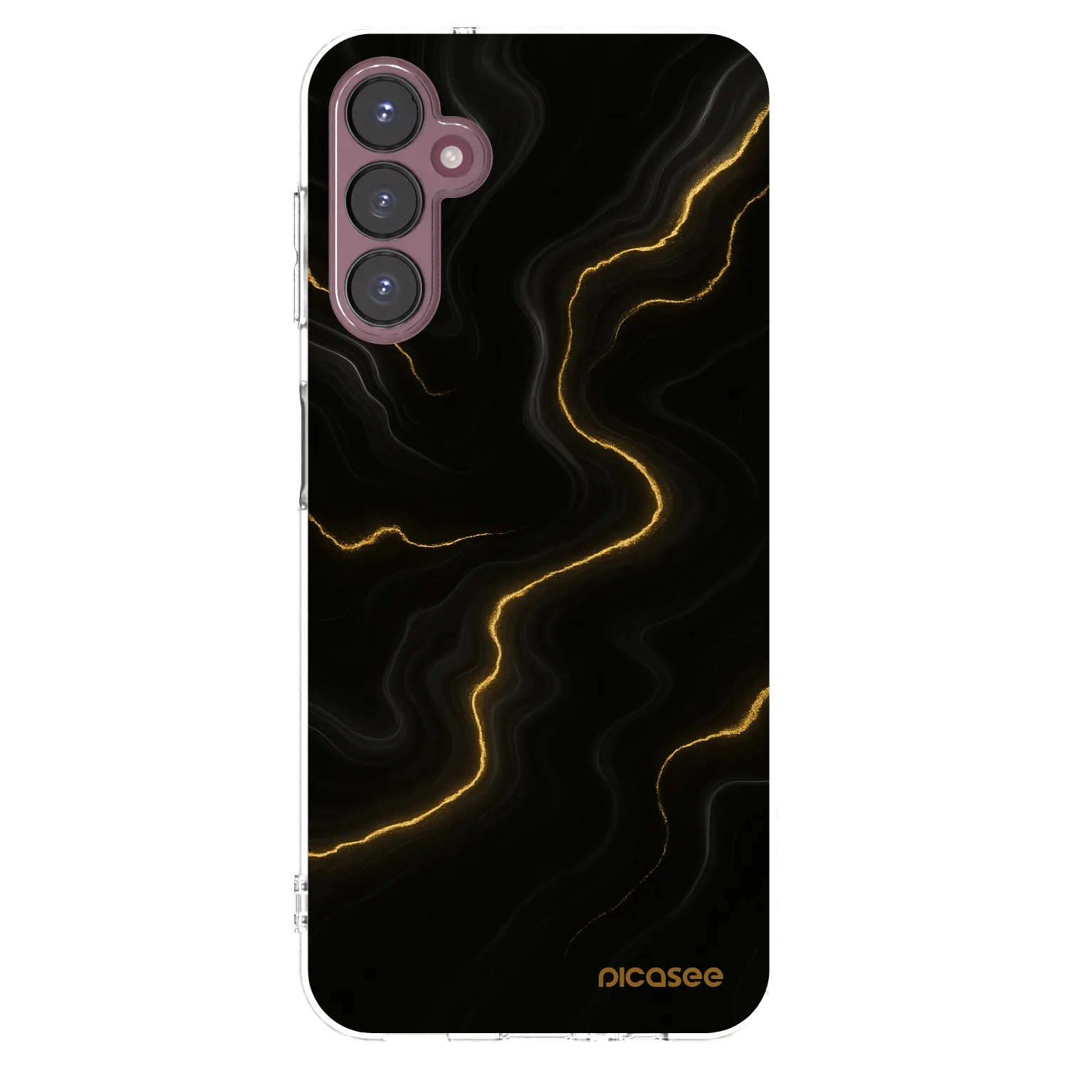 Picasee Samsung Galaxy A05s A057G Hülle - Transparentes Silikon - Thunder