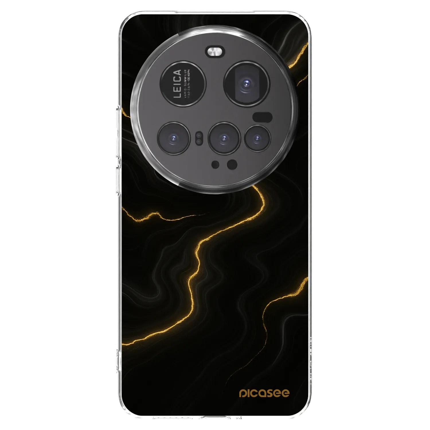 Picasee Xiaomi 15 Ultra Hülle - Transparentes Silikon - Thunder