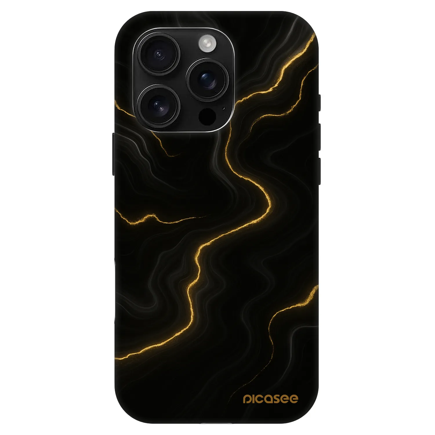 Picasee Fashion Case MagSafe für Apple iPhone 16 Pro - Thunder