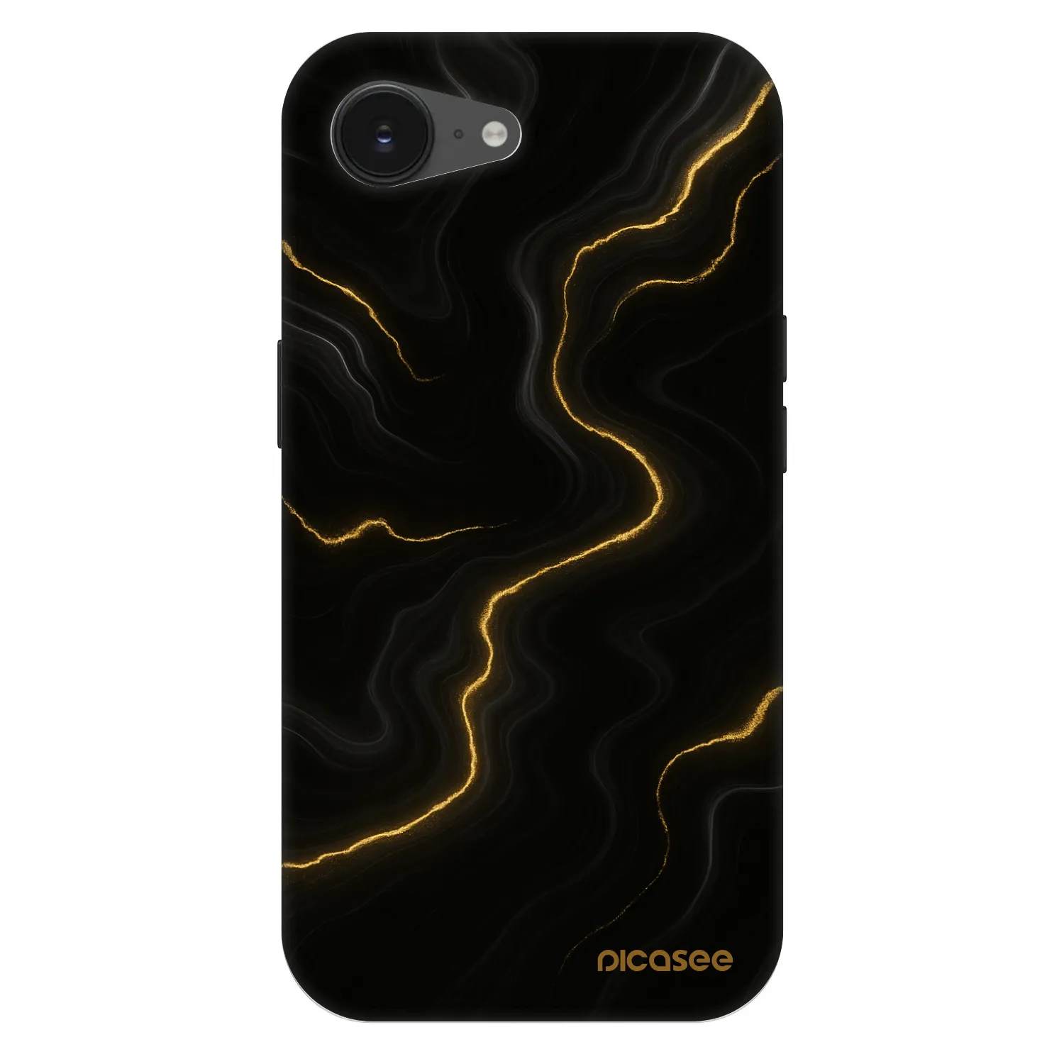 Picasee Fashion Case MagSafe für Apple iPhone 16e - Thunder