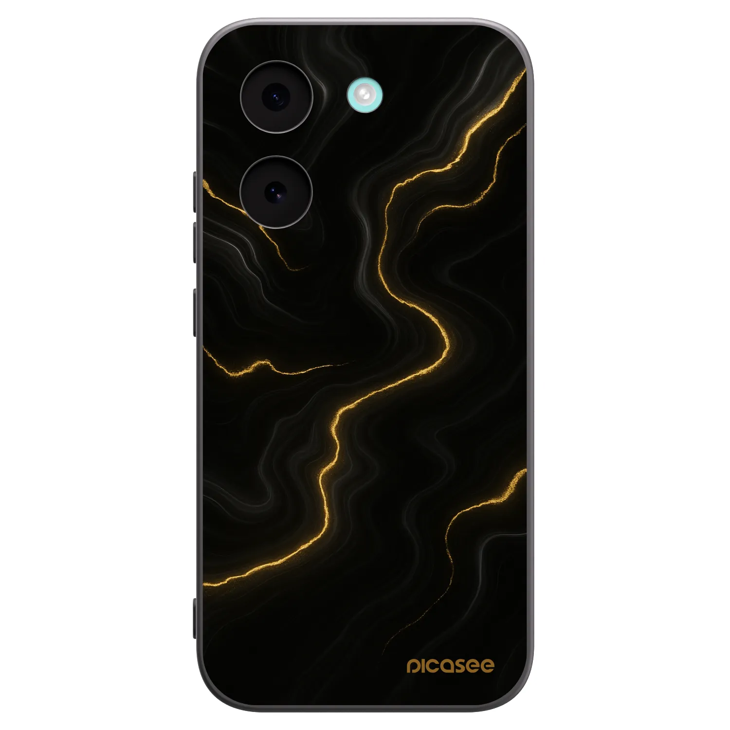 Picasee Xiaomi Poco X8 Pro Hülle - Schwarzes Silikon - Thunder