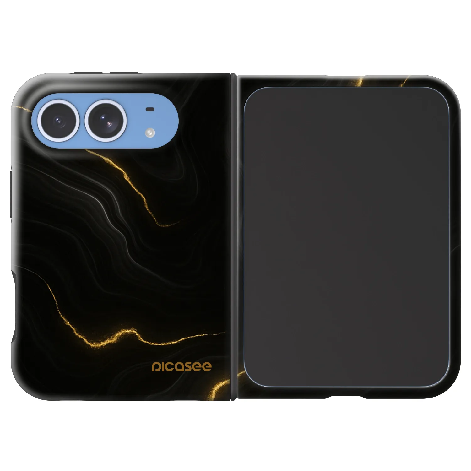 Picasee Fashion Case MagSafe für Apple iPhone Duo - Thunder