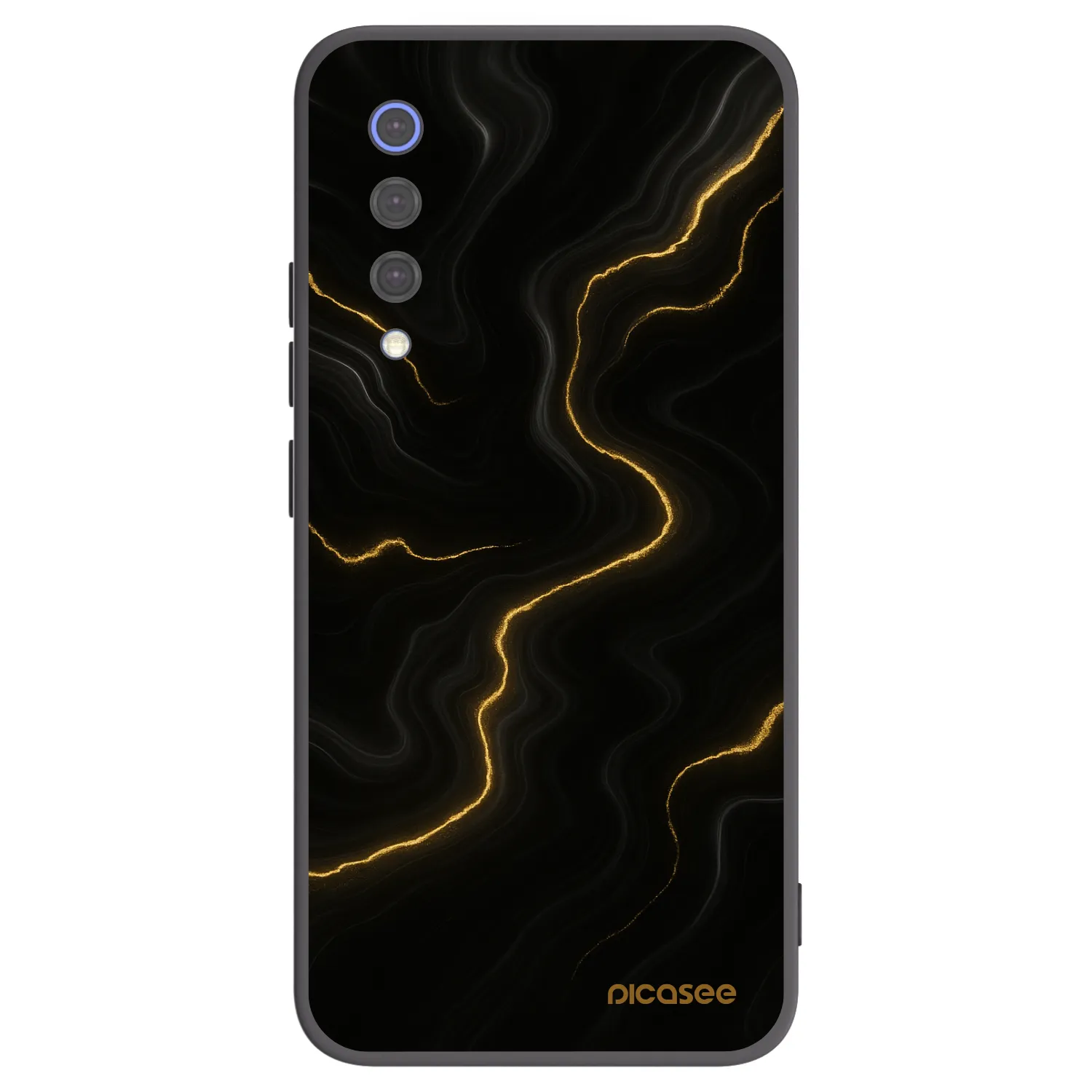 Picasee Xiaomi Mi 9 SE Hülle - Schwarzes Silikon - Thunder