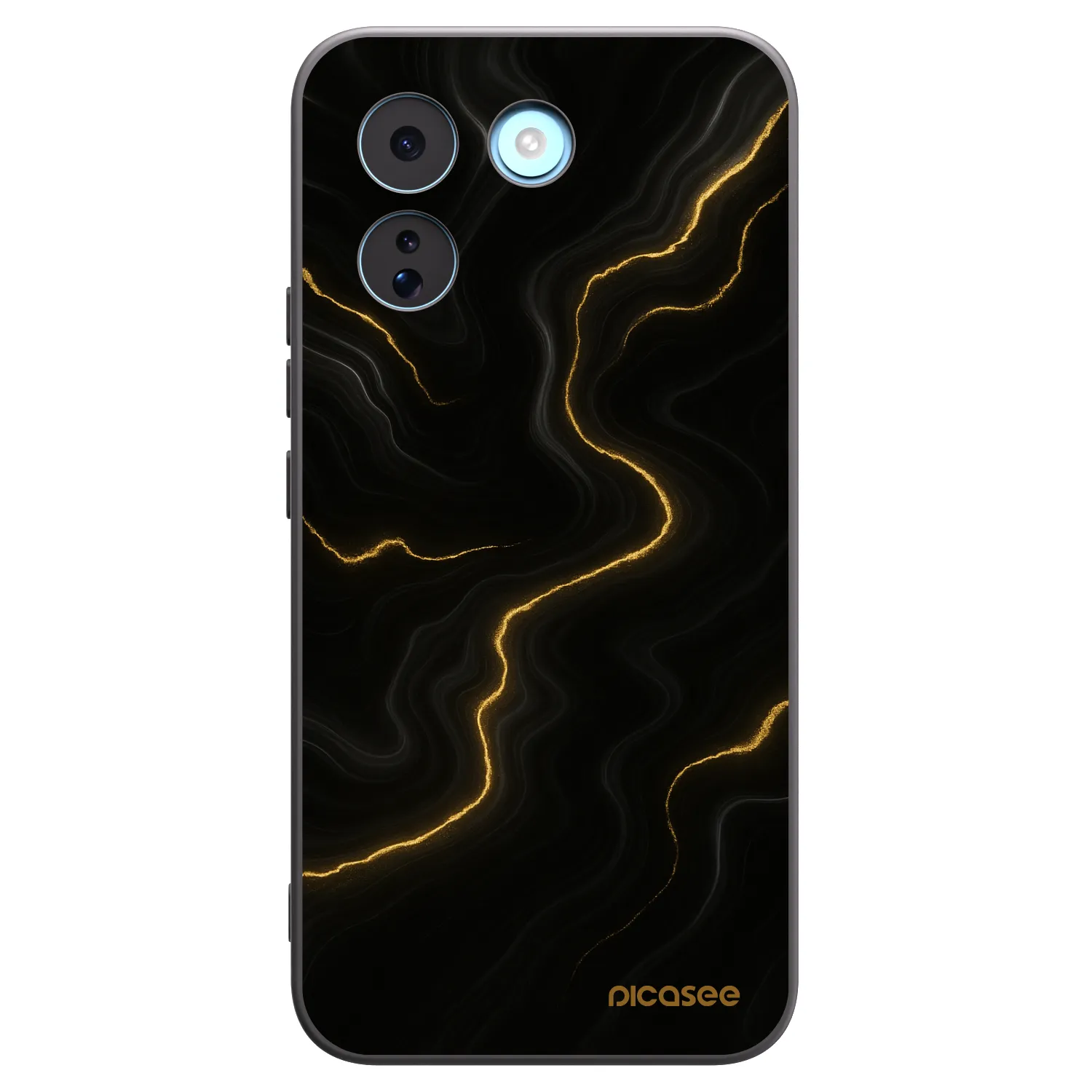 Picasee Xiaomi Redmi Note 17 Pro MAX 5G Hülle - Schwarzes Silikon - Thunder