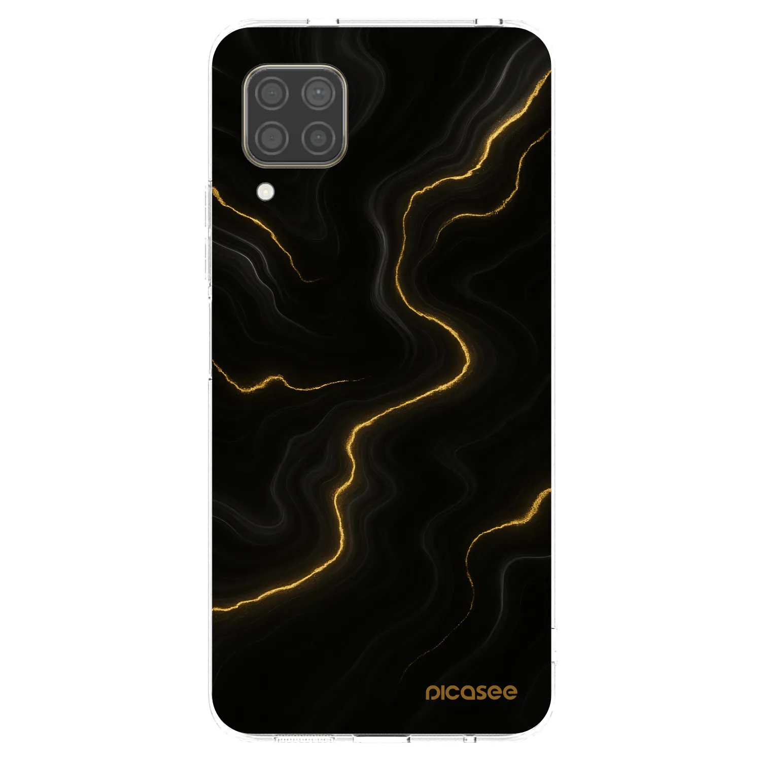 Picasee Huawei P40 Lite Hülle - Transparentes Silikon - Thunder