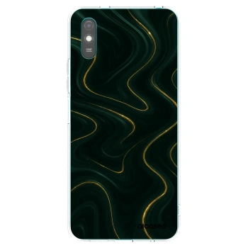 Picasee Xiaomi Redmi 9A Hülle - Transparentes Silikon - Vawes