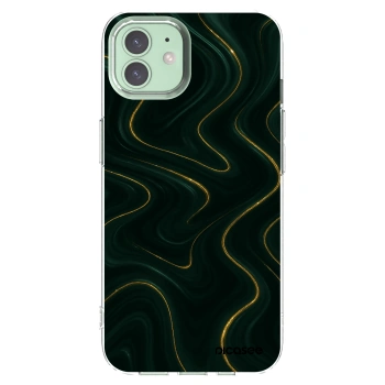 Picasee Apple iPhone 12 Hülle - Transparentes Silikon - Vawes