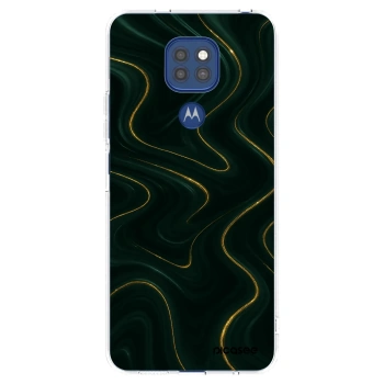Picasee Motorola Moto G9 Play Hülle - Transparentes Silikon - Vawes