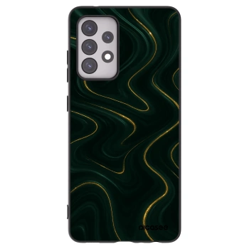 Picasee Samsung Galaxy A52 5G A525F Hülle - Schwarzes Silikon - Vawes