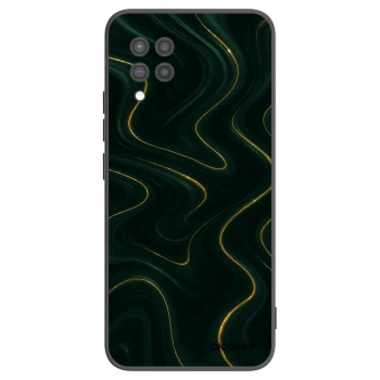 Picasee Samsung Galaxy A42 A426B Hülle - Schwarzes Silikon - Vawes