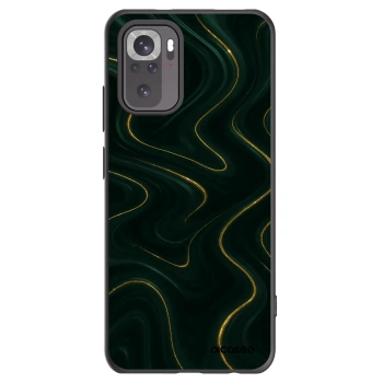 Picasee Xiaomi Redmi Note 10S Hülle - Schwarzes Silikon - Vawes