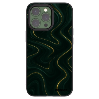 Picasee Apple iPhone 13 Pro Hülle - Schwarzes Silikon - Vawes