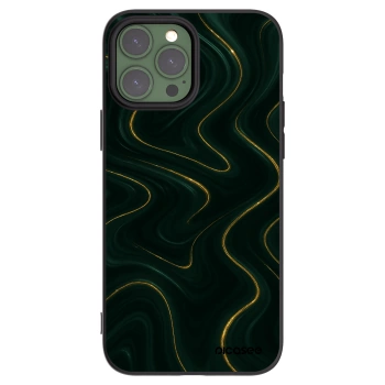 Picasee Apple iPhone 13 Pro Max Hülle - Schwarzes Silikon - Vawes