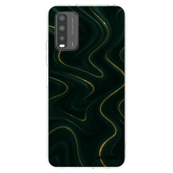 Picasee Xiaomi Redmi 9T Hülle - Schwarzes Silikon - Vawes